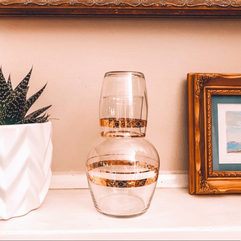Better-side Water Pitcher & Glass